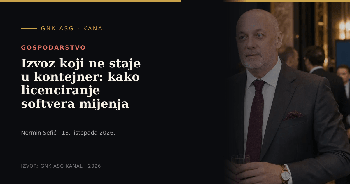Izvoz koji ne staje u kontejner: kako licenciranje softvera mijenja bilancu hrvatske tvrtke